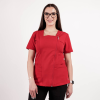 Bluza medicala Lotus Flex, stretch, rosu, TRS-NP11 2XL