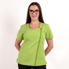 Bluza medicala Lotus Flex, stretch, verde macha, TRS-NP11 XL