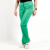 Pantaloni medicali Lotus Flex, stretch, cu elastic si snur, verde chirurgical deschis, CVC-SP2 XS