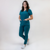 Costum medical Lotus Flex, stretch, turcoaz inchis, TS-NP10 TS-SP3 4XL