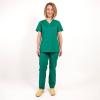 Costum medical Lotus Flex, stretch, verde hunter, CVC-NP1 CVC-SP2 S
