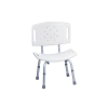 Scaun de baie dreptunghiular cu spatar - FS798L
