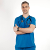 Bluza medicala Lotus Flex, stretch, albastru royal, TS-NP9 M