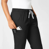 Pantaloni uniforma medicala, WonderWork, 505-BLAC M