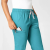 Pantaloni uniforma medicala, WonderWork, 505-TEAL