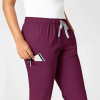 Pantaloni uniforma medicala, WonderWork, 505-WINE