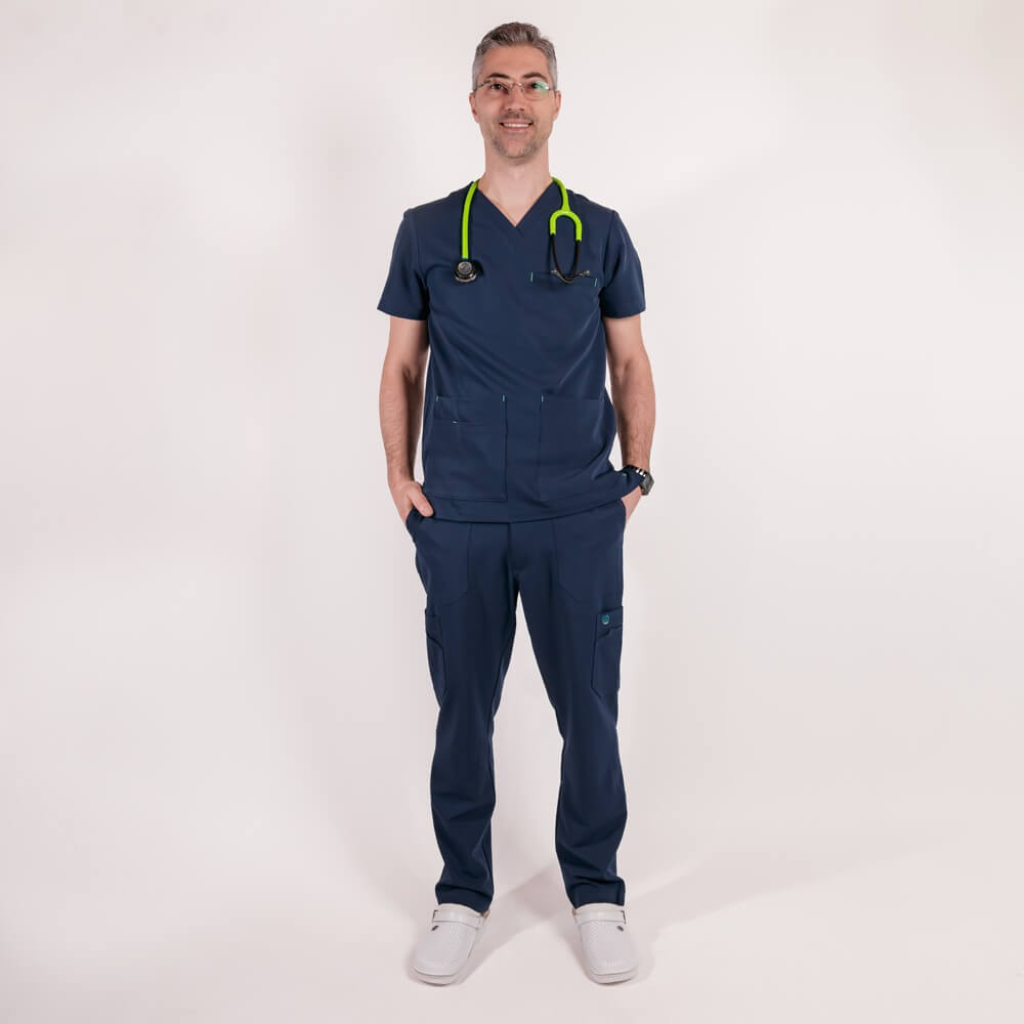 Costum medical Lotus Flex, stretch, bleumarin, TRS-NP16 TRS-KH2 L