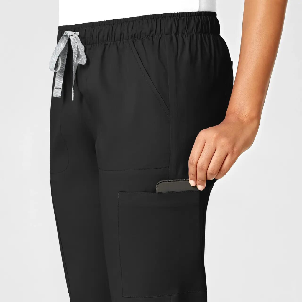Pantaloni uniforma medicala, WonderWork, 505-BLAC M