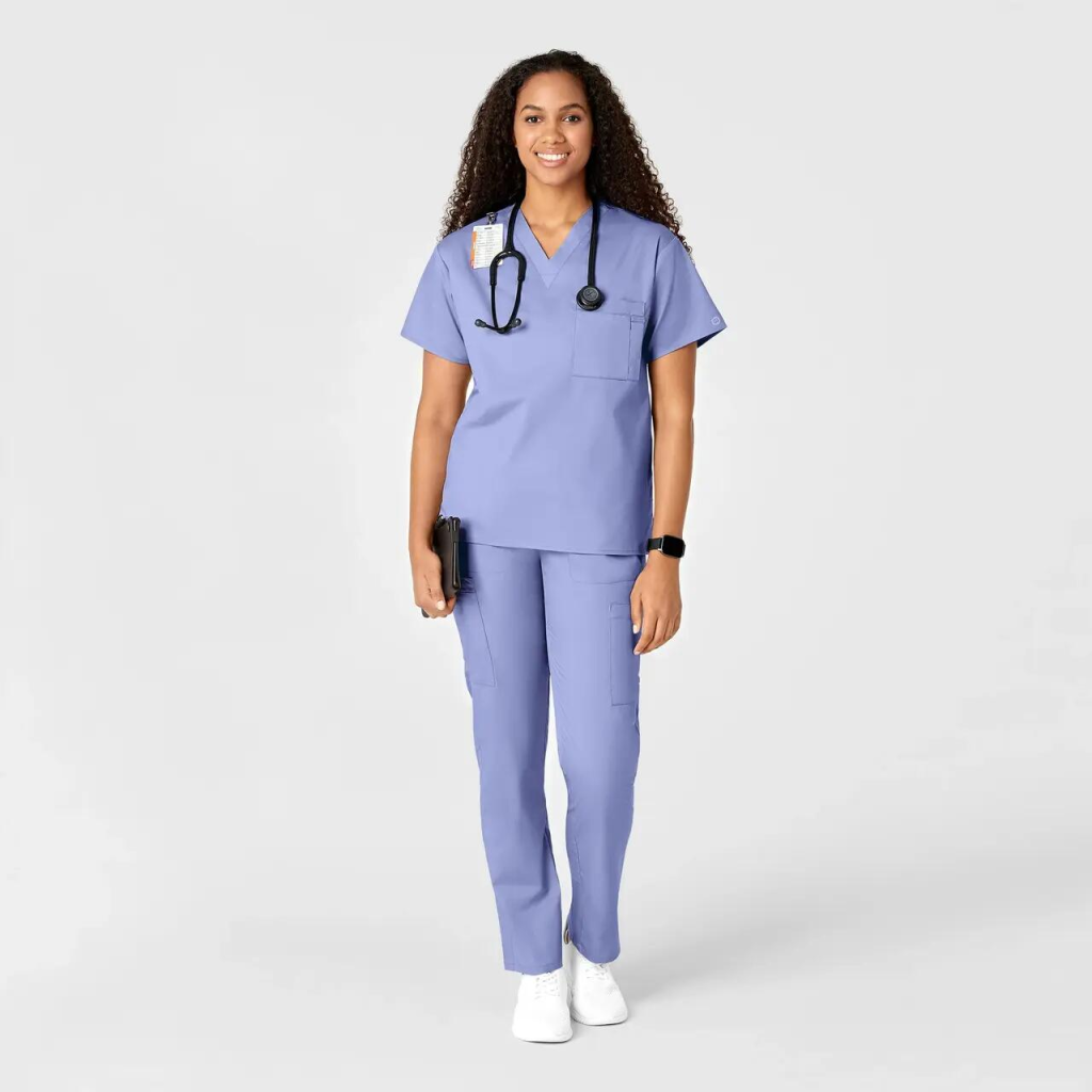 Pantaloni uniforma medicala, WonderWork, 505-CEIL