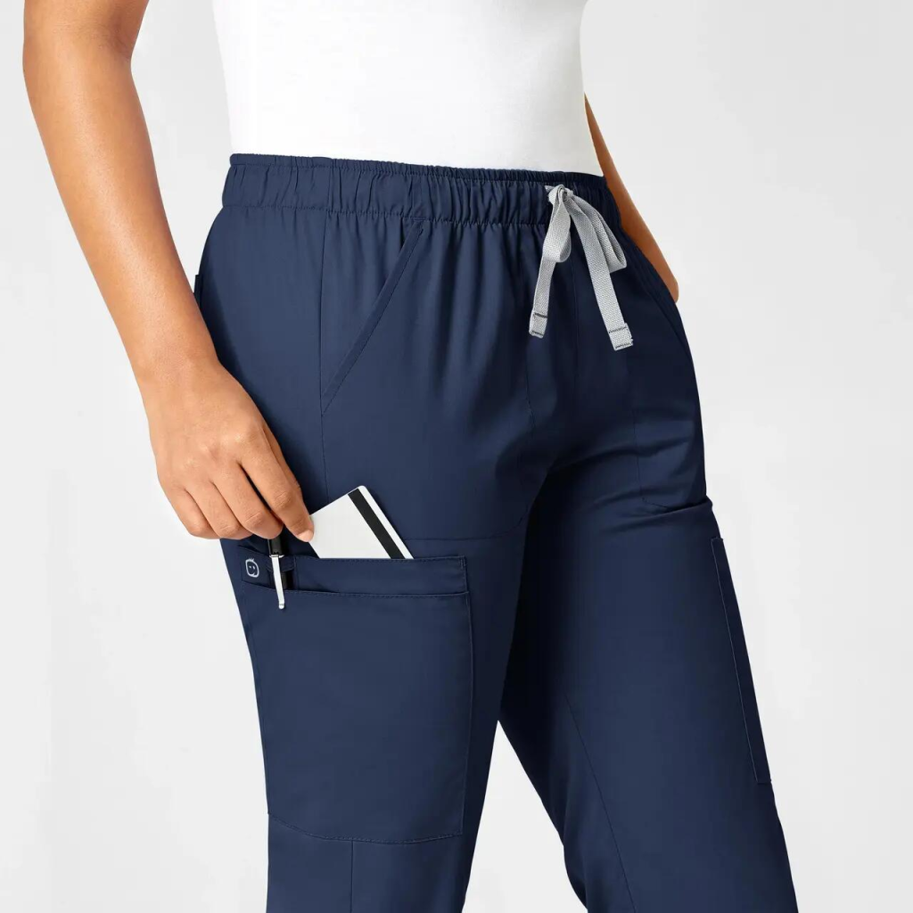 Pantaloni uniforma medicala, WonderWork, 505-NAVY
