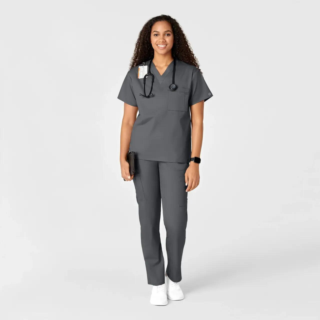 Pantaloni uniforma medicala, WonderWork, 505-PEWT L