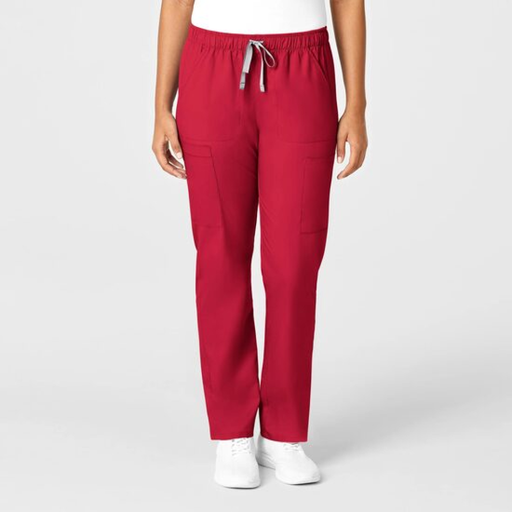 Pantaloni uniforma medicala, WonderWork, 505-REDT