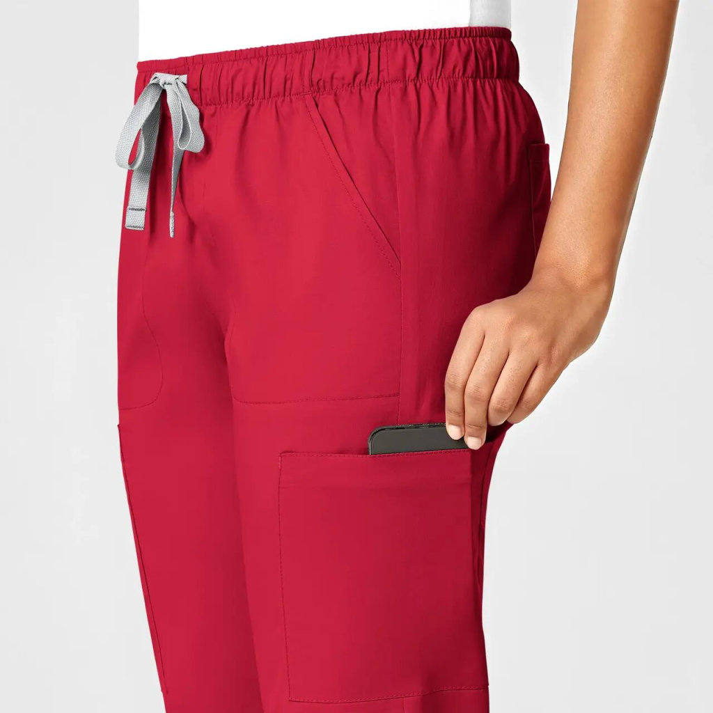 Pantaloni uniforma medicala, WonderWork, 505-REDT