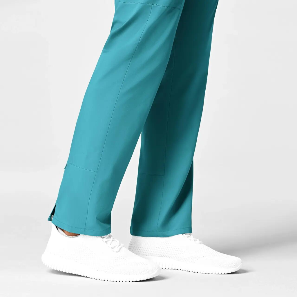 Pantaloni uniforma medicala, WonderWork, 505-TEAL