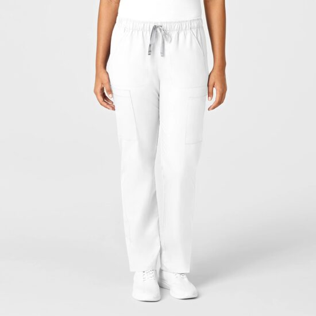 Pantaloni uniforma medicala, WonderWork, 505-WHIT