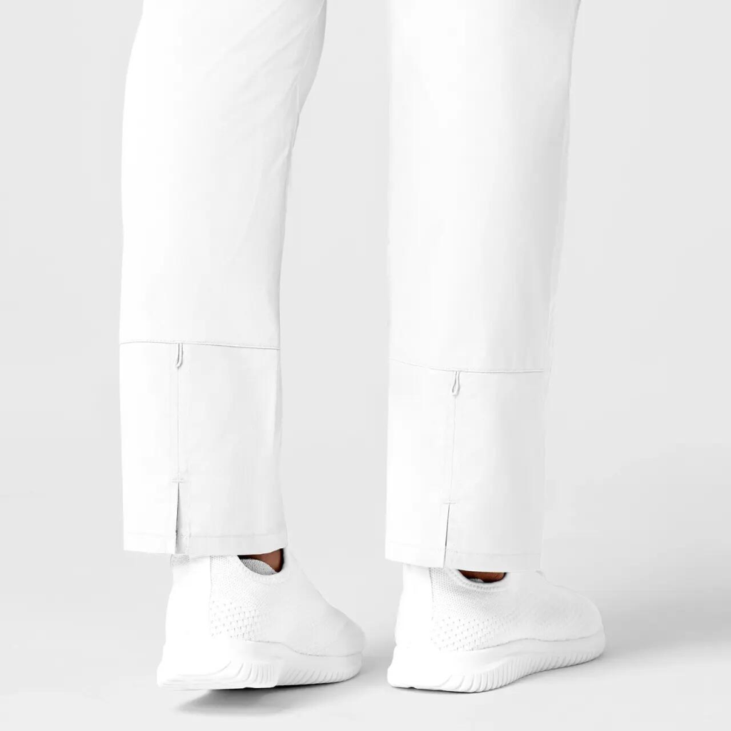 Pantaloni uniforma medicala, WonderWork, 505-WHIT