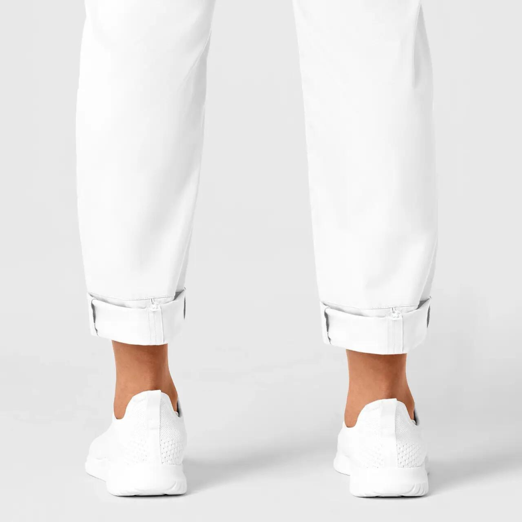 Pantaloni uniforma medicala, WonderWork, 505-WHIT