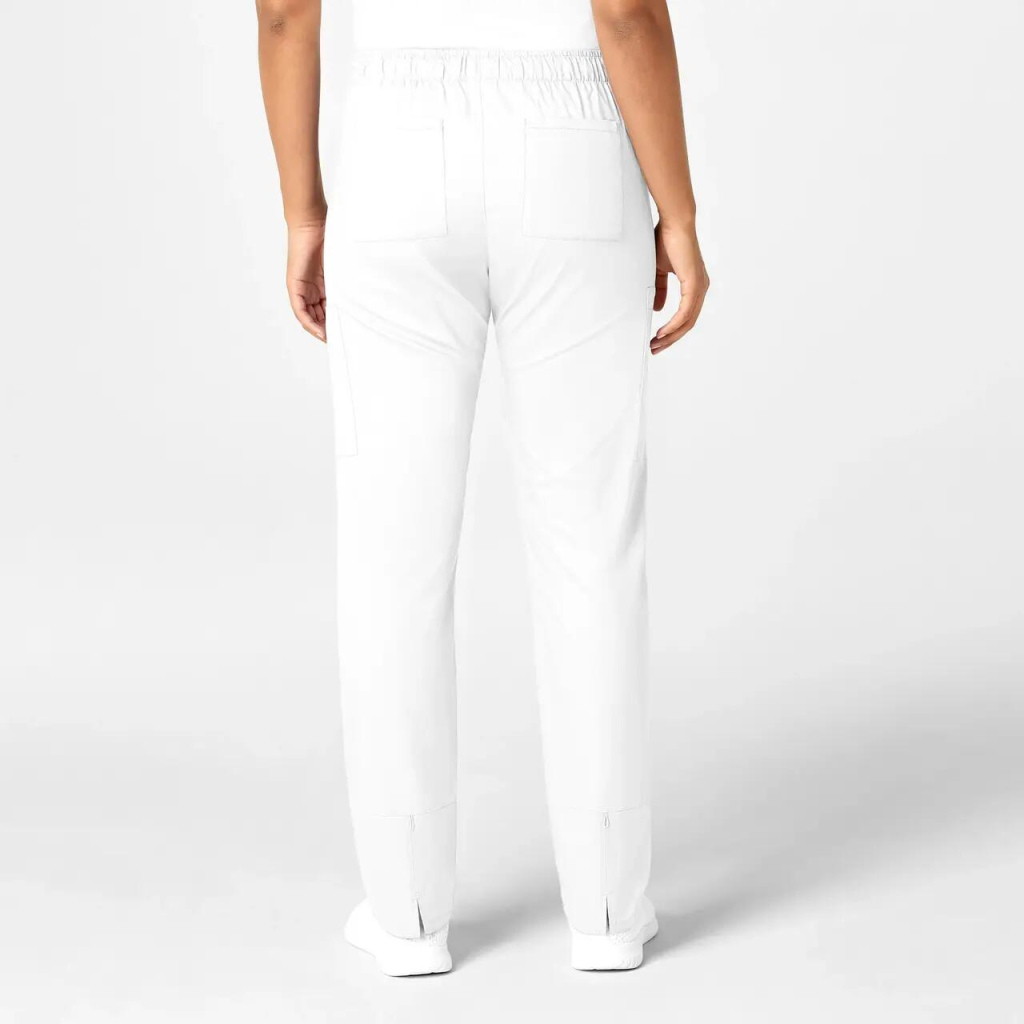 Pantaloni uniforma medicala, WonderWork, 505-WHIT