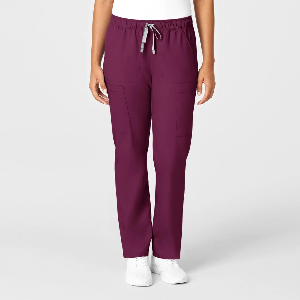 Pantaloni uniforma medicala, WonderWork, 505-WINE