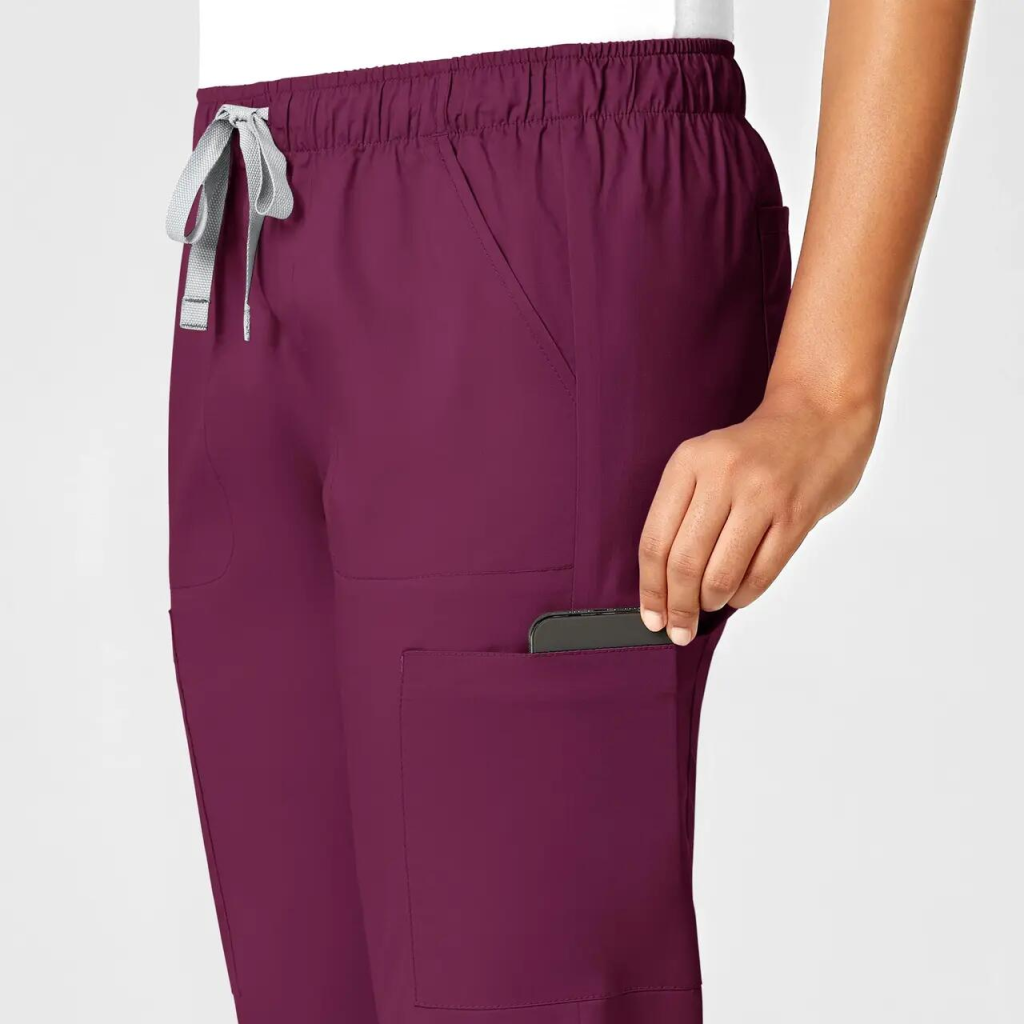 Pantaloni uniforma medicala, WonderWork, 505-WINE