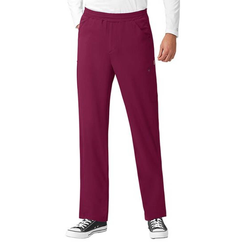 Pantaloni uniforma medicala, WonderWink Aero, 5429-WINE