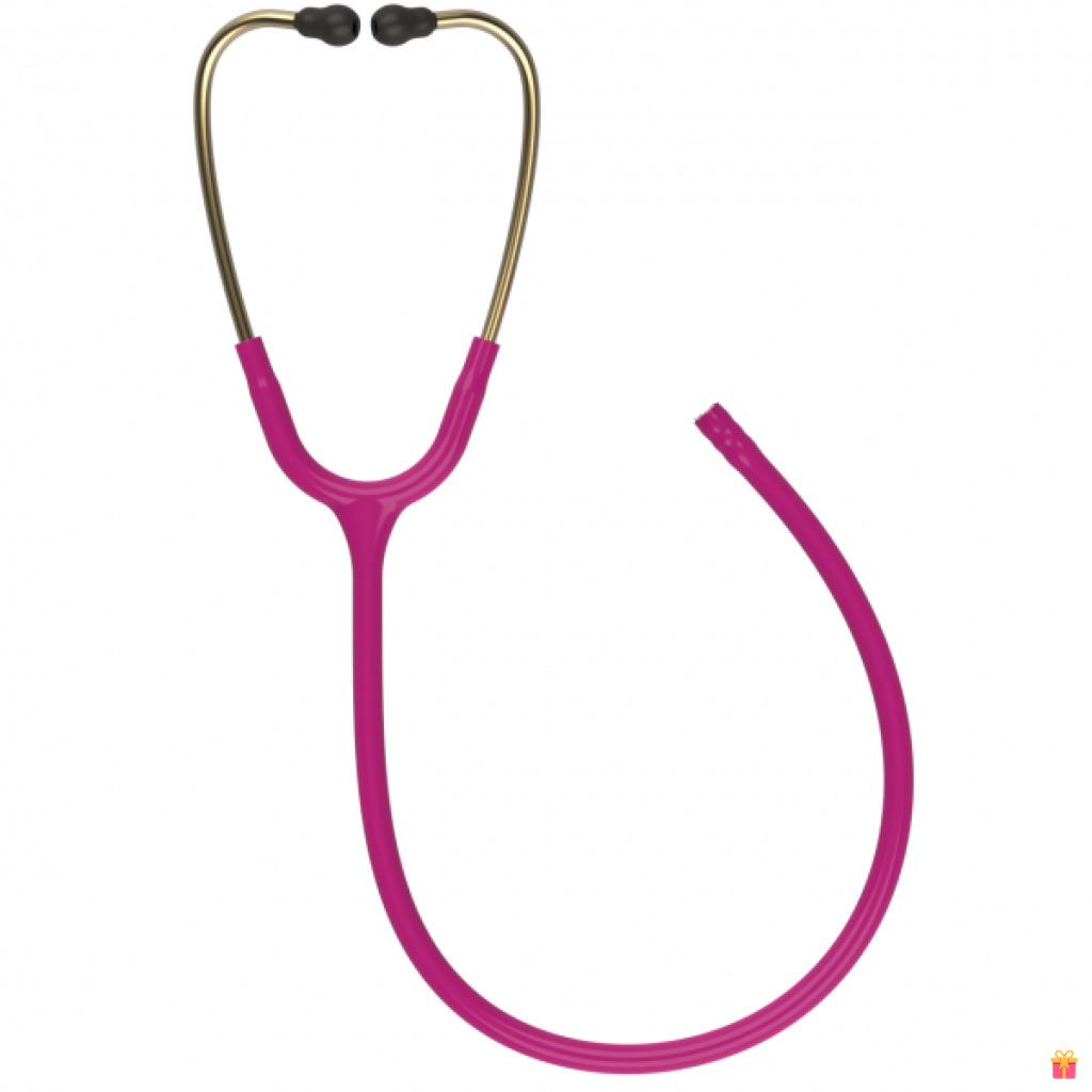 Tub Littmann Classic III Roz zmeura cu brate aurii pentru stetoscop 5806
