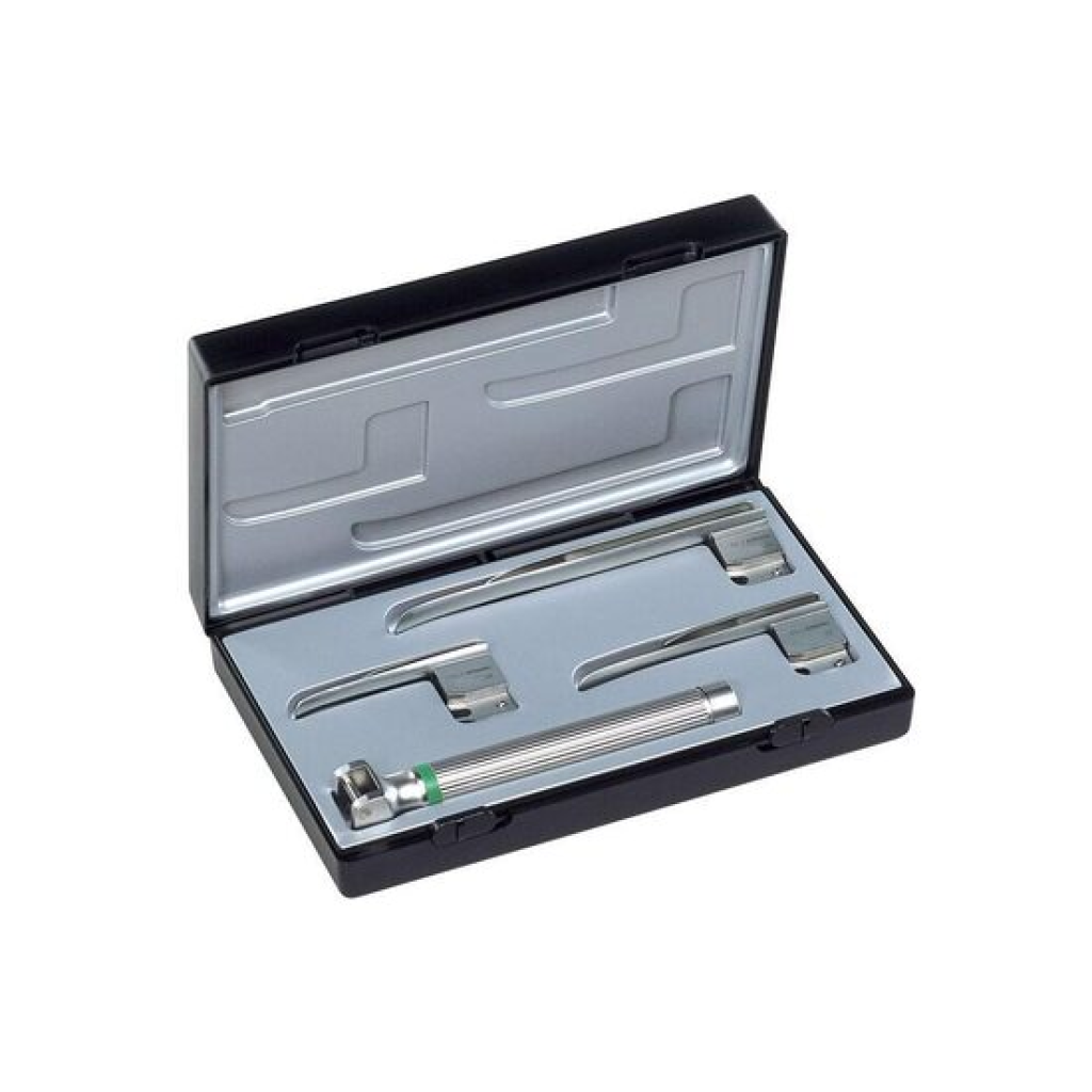 Laringoscop Miller Ri-integral LED 3.5V, lame 0,1,2 acumulator si incarcator 8137