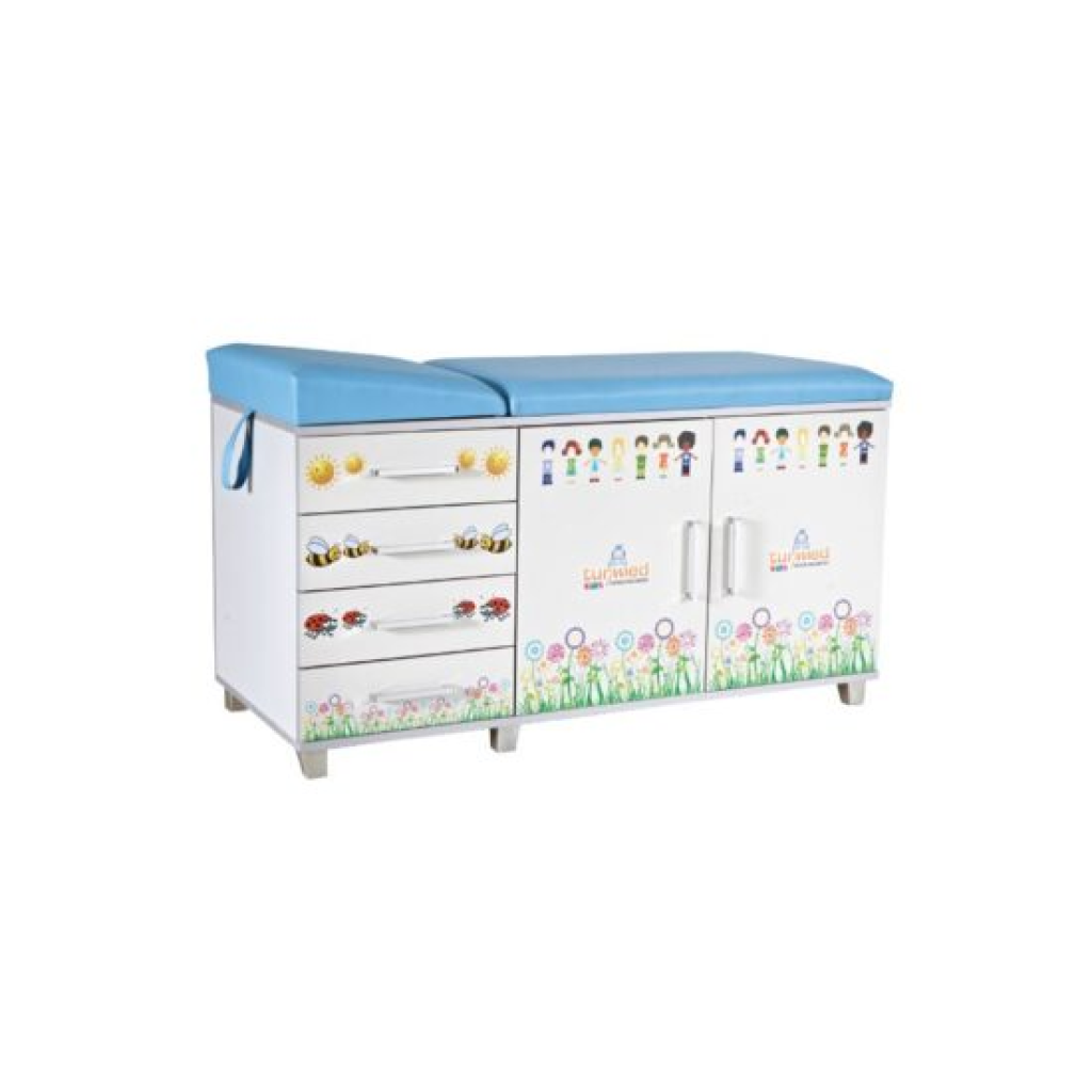 Masa examinare pediatrica (material lemnos) TM-K 2217 INKA29-violet