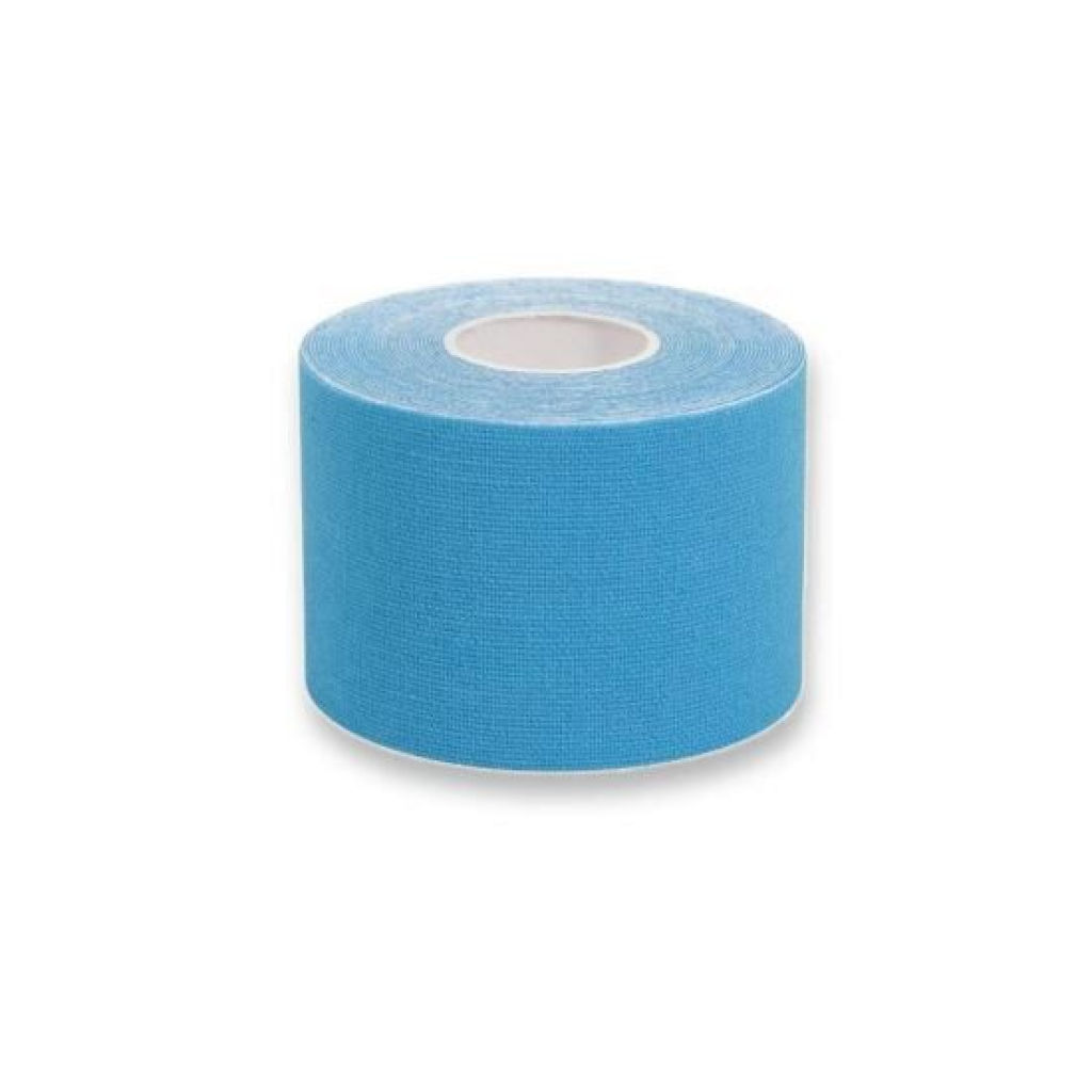 Banda kinesologica 5cmx5m negru albastru